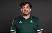14 June 2023; IRFU performance director David Nucifora poses for a portrait during the European Games team day for Team Ireland – Krakow 2023 at the Crowne Plaza Hotel in Blanchardstown, Dublin. Photo by Harry Murphy/Sportsfile