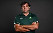 14 June 2023; IRFU performance director David Nucifora poses for a portrait during the European Games team day for Team Ireland – Krakow 2023 at the Crowne Plaza Hotel in Blanchardstown, Dublin. Photo by Harry Murphy/Sportsfile