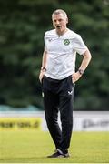 14 June 2023; Manager Jim Crawford during a Republic of Ireland training session at Parktherme-Arena Bad Radkersburg in Austria. Photo by Blaz Weindorfer/Sportsfile
