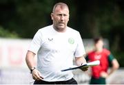 14 June 2023; Assistant manager Alan Reynolds during a Republic of Ireland training session at Parktherme-Arena Bad Radkersburg in Austria. Photo by Blaz Weindorfer/Sportsfile