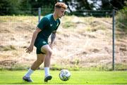 14 June 2023; Sam Curtis during a Republic of Ireland training session at Parktherme-Arena Bad Radkersburg in Austria. Photo by Blaz Weindorfer/Sportsfile