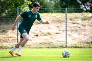 14 June 2023; James Furlong during a Republic of Ireland training session at Parktherme-Arena Bad Radkersburg in Austria. Photo by Blaz Weindorfer/Sportsfile