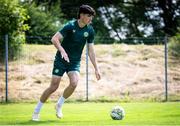 14 June 2023; Anselmo Garcia McNulty during a Republic of Ireland training session at Parktherme-Arena Bad Radkersburg in Austria. Photo by Blaz Weindorfer/Sportsfile