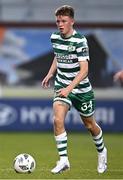 9 June 2023; Conan Noonan of Shamrock Rovers during the SSE Airtricity Men's Premier Division match between Shamrock Rovers and UCD at Tallaght Stadium in Dublin. Photo by Harry Murphy/Sportsfile