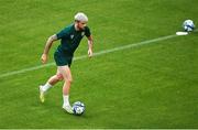 15 June 2023; Troy Parrott during a Republic of Ireland training session at the OPAP Arena in Athens, Greece. Photo by Seb Daly/Sportsfile