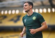 15 June 2023; Jayson Molumby during a Republic of Ireland training session at the OPAP Arena in Athens, Greece. Photo by Stephen McCarthy/Sportsfile