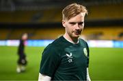 15 June 2023; Goalkeeper Caoimhin Kelleher during a Republic of Ireland training session at the OPAP Arena in Athens, Greece. Photo by Stephen McCarthy/Sportsfile