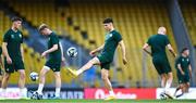 15 June 2023; Callum O’Dowda, centre, during a Republic of Ireland training session at the OPAP Arena in Athens, Greece. Photo by Stephen McCarthy/Sportsfile