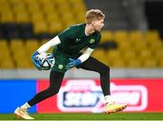 15 June 2023; Goalkeeper Caoimhin Kelleher during a Republic of Ireland training session at the OPAP Arena in Athens, Greece. Photo by Stephen McCarthy/Sportsfile