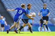 14 June 2023; Patrick Mongan of Dublin in action against Munster during the M.Donnelly GAA Football for ALL Interprovincial Finals at Croke Park in Dublin. Photo by Piaras Ó Mídheach/Sportsfile
