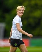 16 June 2023; Manager Vera Pauw during a Republic of Ireland women open training session at UCD Bowl in Dublin. Photo by Ramsey Cardy/Sportsfile