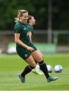 16 June 2023; Harriet Scott during a Republic of Ireland women open training session at UCD Bowl in Dublin. Photo by Ramsey Cardy/Sportsfile