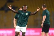 16 June 2023; Michael Obafemi of Republic of Ireland before the UEFA EURO 2024 Championship qualifying group B match between Greece and Republic of Ireland at the OPAP Arena in Athens, Greece. Photo by Stephen McCarthy/Sportsfile
