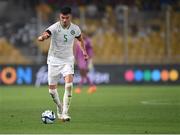 16 June 2023; John Egan of Republic of Ireland during the UEFA EURO 2024 Championship qualifying group B match between Greece and Republic of Ireland at the OPAP Arena in Athens, Greece. Photo by Stephen McCarthy/Sportsfile