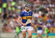 17 June 2023; Dan McCormack of Tipperary leaves the field after receiving a black card during the GAA Hurling All-Ireland Senior Championship Preliminary Quarter Final match between Offaly and Tipperary at Glenisk O'Connor Park in Tullamore, Offaly. Photo by Michael P Ryan/Sportsfile