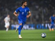 16 June 2023; Pantelis Hatzidiakos of Greece during the UEFA EURO 2024 Championship qualifying group B match between Greece and Republic of Ireland at the OPAP Arena in Athens, Greece. Photo by Stephen McCarthy/Sportsfile