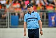 17 June 2023; Dublin manager Micheál Donoghue before the GAA Hurling All-Ireland Senior Championship Preliminary Quarter Final match between Carlow and Dublin at Netwatch Cullen Park in Carlow. Photo by Sam Barnes/Sportsfile
