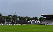 17 June 2023; A general view inside the ground before the TG4 All-Ireland Ladies Senior Football Championship Round 1 match between Galway and Cork at Pearse Stadium in Galway. Photo by Piaras Ó Mídheach/Sportsfile