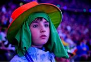 17 June 2023; Family member Coby Gallagher looks on as the athletes arrive for the World Special Olympic Games 2023 Opening Ceremony in the Olympiastadion Berlin, Germany. Photo by Ray McManus/Sportsfile