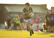 2 June 2023; Stephen Gannon of Kerry during the 2023 Electric Ireland Munster GAA Football Minor Championship Final match between Cork and Kerry at Austin Stack Park in Kerry. Photo by Eóin Noonan/Sportsfile