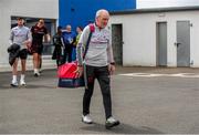 18 June 2023; Louth manager Mickey Harte arrives before the GAA Football All-Ireland Senior Championship Round 3 match between Kerry and Louth at Laois Hire O'Moore Park in Portaloise, Laois. Photo by Michael P Ryan/Sportsfile