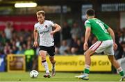 9 June 2023; Greg Sloggett of Dundalk during the SSE Airtricity Men's Premier Division match between Cork City and Dundalk at Turner's Cross in Cork. Photo by Eóin Noonan/Sportsfile