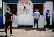 18 June 2023; A shop is seen during the GAA Football All-Ireland Senior Championship Round 3 match between Galway and Armagh at Avant Money Páirc Seán Mac Diarmada in Carrick-on-Shannon, Leitrim. Photo by Harry Murphy/Sportsfile