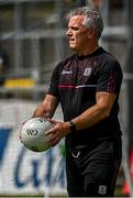 18 June 2023; Galway manager Padraic Joyce before the GAA Football All-Ireland Senior Championship Round 3 match between Galway and Armagh at Avant Money Páirc Seán Mac Diarmada in Carrick-on-Shannon, Leitrim. Photo by Harry Murphy/Sportsfile