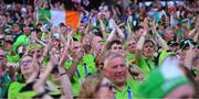 17 June 2023; Supporters of Team Ireland during the World Special Olympic Games 2023 Opening Ceremony in the Olympiastadion Berlin, Germany. Photo by Ray McManus/Sportsfile