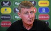 18 June 2023; Manager Stephen Kenny during a Republic of Ireland press conference at FAI Headquarters in Abbotstown, Dublin. Photo by Stephen McCarthy/Sportsfile