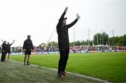 18 June 2023; Armagh manager Kieran McGeeney reacts during the GAA Football All-Ireland Senior Championship Round 3 match between Galway and Armagh at Avant Money Páirc Seán Mac Diarmada in Carrick-on-Shannon, Leitrim. Photo by Harry Murphy/Sportsfile