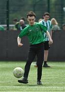 18 June 2023; Action from Swords Celtic against Knocklyon United during the Football For All National Blitz on the Sport Ireland Campus in Dublin. Photo by Seb Daly/Sportsfile