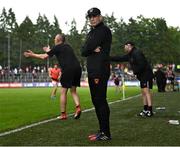 18 June 2023; Armagh manager Kieran McGeeney during the GAA Football All-Ireland Senior Championship Round 3 match between Galway and Armagh at Avant Money Páirc Seán Mac Diarmada in Carrick-on-Shannon, Leitrim. Photo by Harry Murphy/Sportsfile