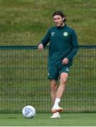 18 June 2023; Jeff Hendrick during a Republic of Ireland training session at the FAI National Training Centre in Abbotstown, Dublin. Photo by Stephen McCarthy/Sportsfile