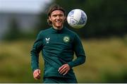 18 June 2023; Jeff Hendrick during a Republic of Ireland training session at the FAI National Training Centre in Abbotstown, Dublin. Photo by Stephen McCarthy/Sportsfile