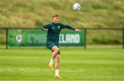 18 June 2023; Evan Ferguson during a Republic of Ireland training session at the FAI National Training Centre in Abbotstown, Dublin. Photo by Stephen McCarthy/Sportsfile