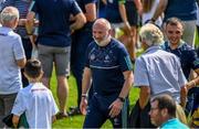 18 June 2023; Kildare manager Glenn Ryan with supporters after the GAA Football All-Ireland Senior Championship Round 3 match between Roscommon and Kildare at Glenisk O'Connor Park in Tullamore, Offaly. Photo by Daire Brennan/Sportsfile