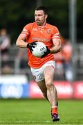 18 June 2023; Aidan  Forker of Armagh during the GAA Football All-Ireland Senior Championship Round 3 match between Galway and Armagh at Avant Money Páirc Seán Mac Diarmada in Carrick-on-Shannon, Leitrim. Photo by Harry Murphy/Sportsfile