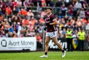 18 June 2023; Shane Walsh  of Galway reacts to a wide during the GAA Football All-Ireland Senior Championship Round 3 match between Galway and Armagh at Avant Money Páirc Seán Mac Diarmada in Carrick-on-Shannon, Leitrim. Photo by Harry Murphy/Sportsfile
