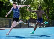 19 June 2023; Mark Smyth, left, and Israel Olatunde of Ireland during a practice session at Henryk Jordana Park ahead of the European Games 2023 in Krakow, Poland. Photo by David Fitzgerald/Sportsfile