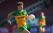 17 June 2023; Odhran Doherty of Donegal during the GAA Football All-Ireland Senior Championship Round 3 match between Monaghan and Donegal at O'Neills Healy Park in Omagh, Tyrone. Photo by Ramsey Cardy/Sportsfile