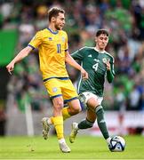 19 June 2023; Yan Vorogovskiy of Kazakhstan during the UEFA EURO 2024 Championship Qualifier match between Northern Ireland and Kazakhstan at National Stadium at Windsor Park in Belfast. Photo by Ramsey Cardy/Sportsfile