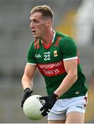 18 June 2023; Eoghan McLaughlin of Mayo during the GAA Football All-Ireland Senior Championship Round 3 match between Cork and Mayo at TUS Gaelic Grounds in Limerick. Photo by Eóin Noonan/Sportsfile