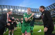 19 June 2023; James McClean of Republic of Ireland after the UEFA EURO 2024 Championship qualifying group B match between Republic of Ireland and Gibraltar at the Aviva Stadium in Dublin. Photo by Stephen McCarthy/Sportsfile