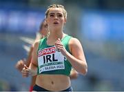 20 June 2023; Lauren Roy of Ireland after the Women's 100m at the Silesian Stadium during the European Games 2023 in Chorzow, Poland. Photo by Tyler Miller/Sportsfile