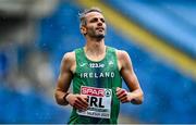 21 June 2023; Thomas Barr of Ireland celebrates after winning the 400m hurdles at the Silesian Stadium during the European Games 2023 in Chorzow, Poland. Photo by David Fitzgerald/Sportsfile