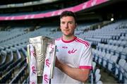 21 June 2023; All-Ireland winning captain and eir ambassador, Declan Hannon of Limerick, at the launch of eir’s new Poc Tapa Challenge, as part of their official sponsorship of the GAA Hurling All-Ireland Senior Championship. eir’s Poc Tapa challenge will see the fastest team in the country win €5,000 for their club and a chance to play on the hallowed pitch of Croke Park in Dublin.  Photo by Brendan Moran/Sportsfile
