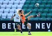 21 June 2023; Leanne Kiernan during a Republic of Ireland women training session at Tallaght Stadium in Dublin. Photo by Stephen McCarthy/Sportsfile