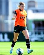 21 June 2023; Hayley Nolan during a Republic of Ireland women training session at Tallaght Stadium in Dublin. Photo by Stephen McCarthy/Sportsfile