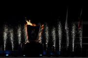 21 June 2023; The game's torch is lit during the European Games Krakow 2023 Opening Ceremony in the Henryk Reyman Municipal Stadium in Krakow. Photo by Tyler Miller/Sportsfile